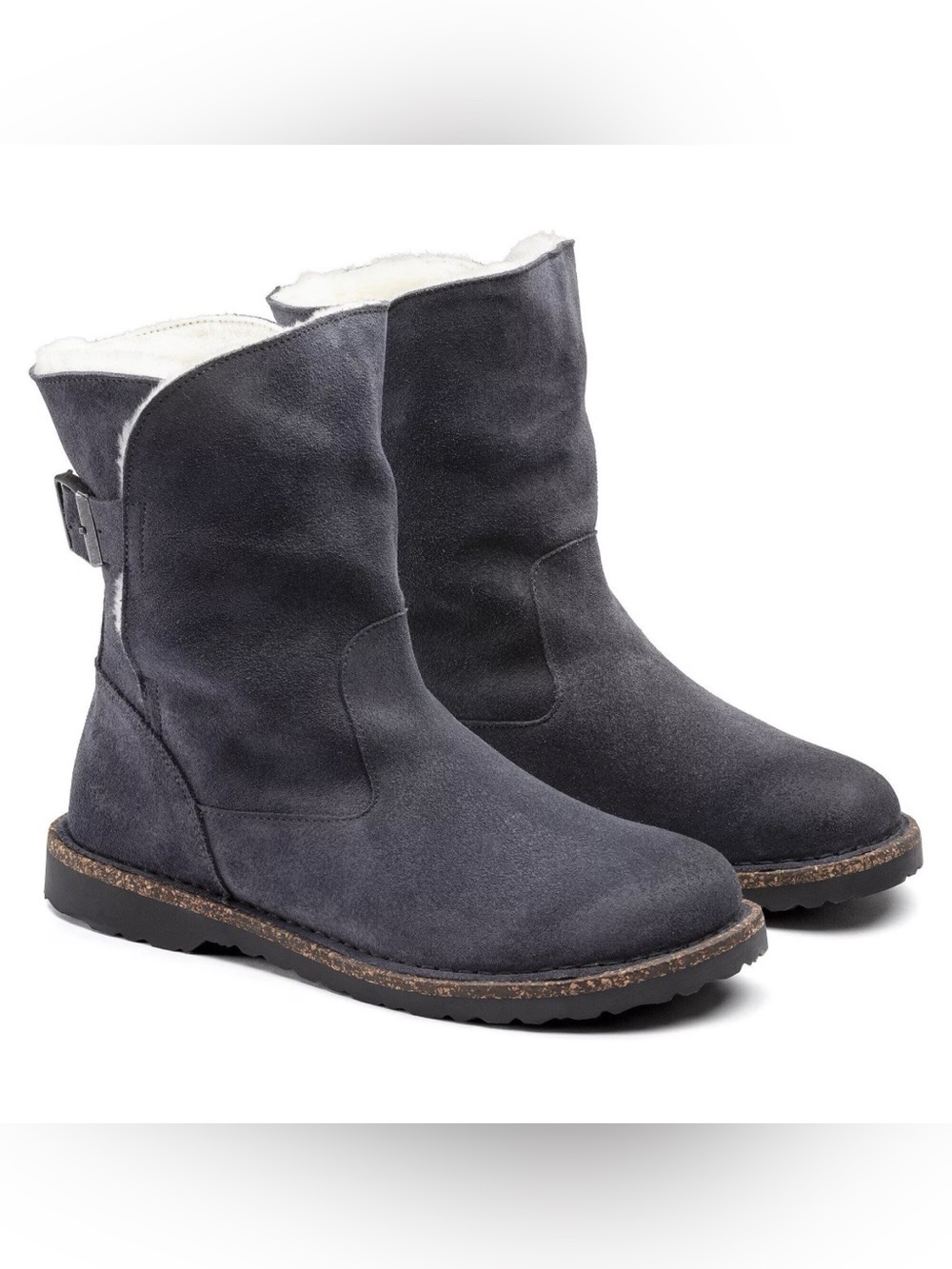 Women’s Birkenstock Uppsala Shearling Suede Leather boots